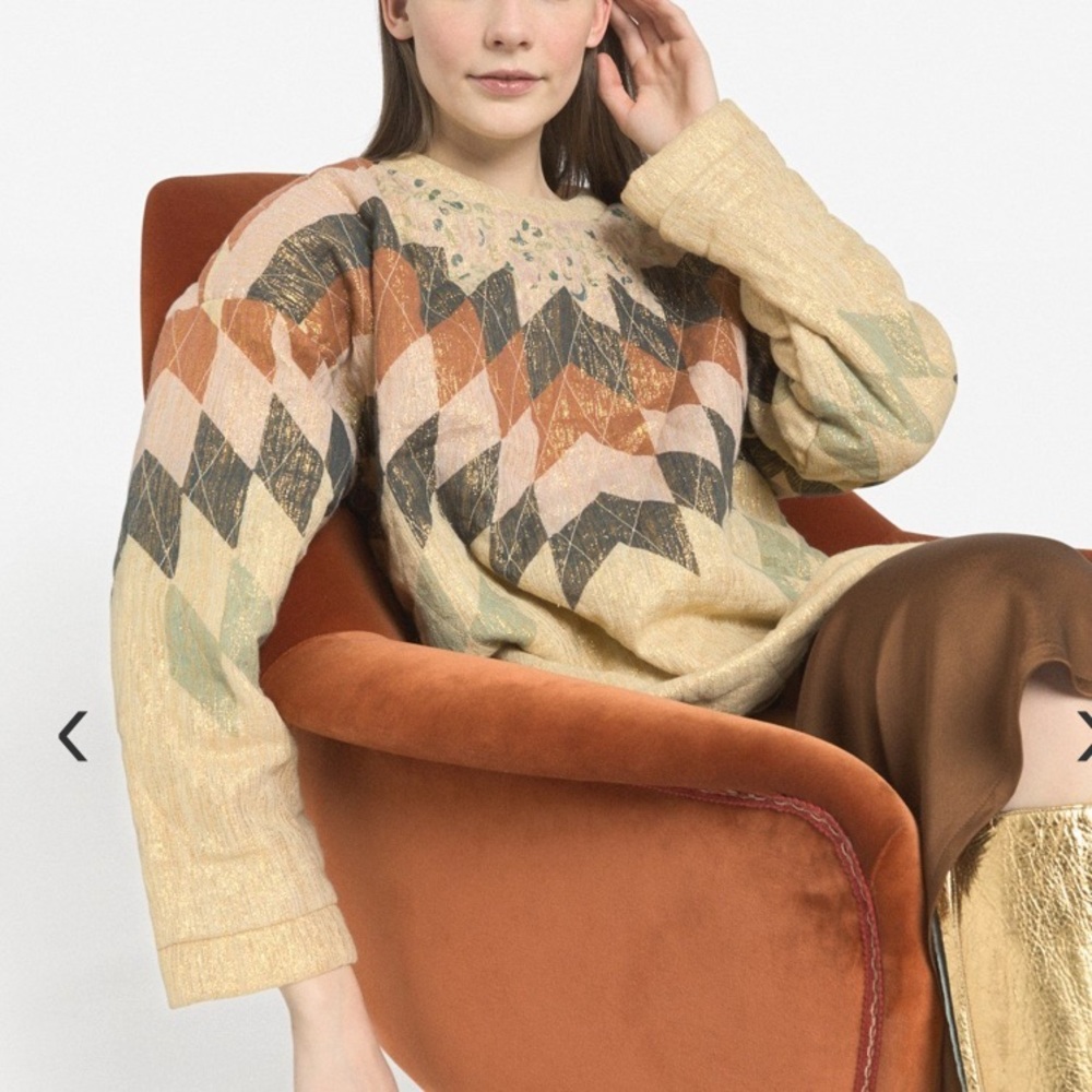 Ottod’Ame Sweatshirt with Lurex